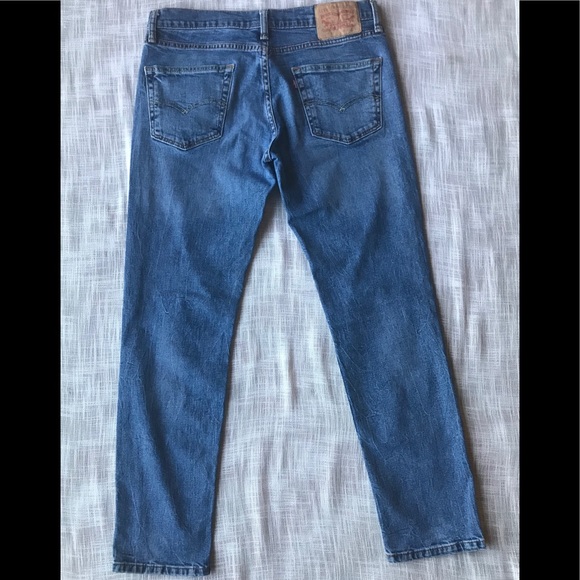 Men’s Levi’s Straight Leg Jeans - Picture 2 of 6